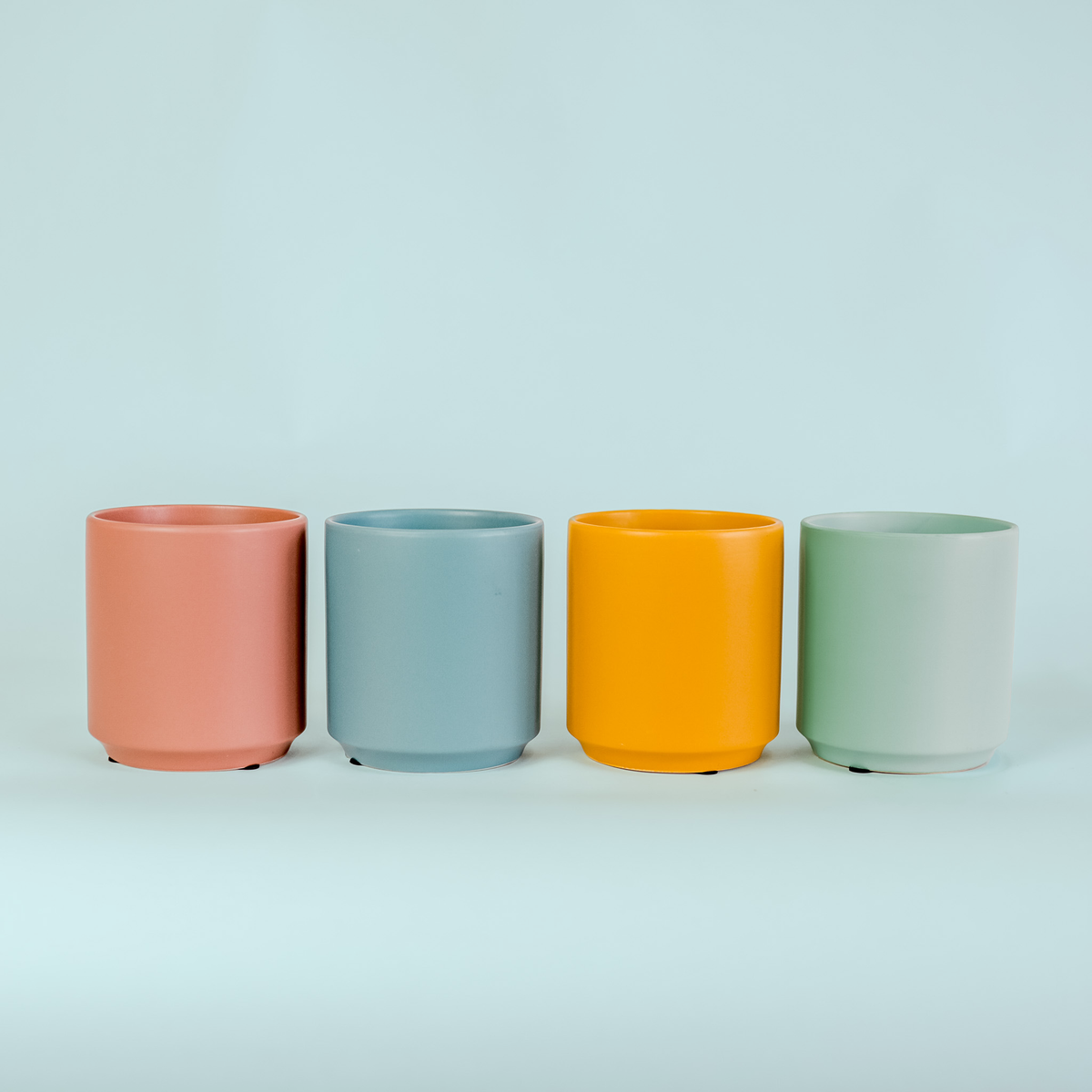 Flower Vases 5" & 8" Modern Pastime