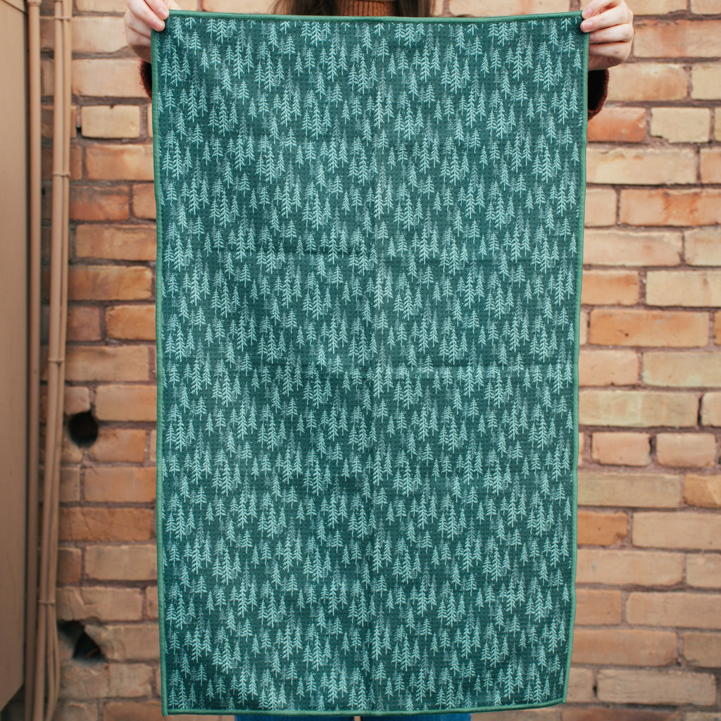 Pine Trees Tea Towel