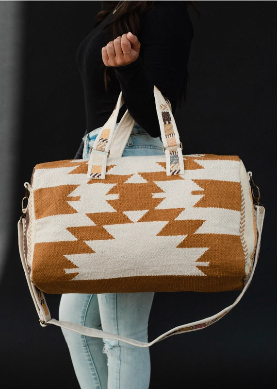 Duffel Bag- Aztec Print – Modern Pastime