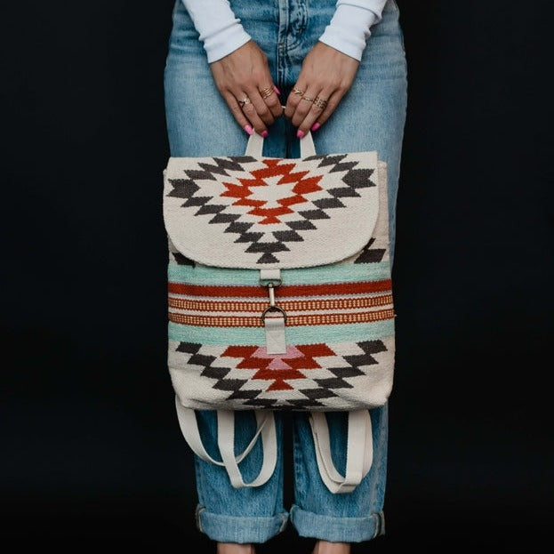 Backpack- Aztec Print – Modern Pastime display picture 3