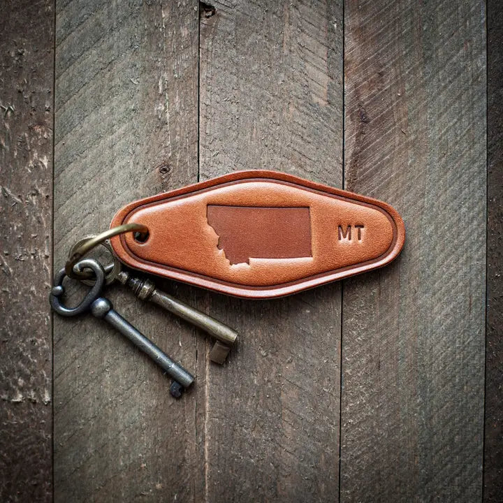 Leather Keychain Motel Style – Modern Pastime