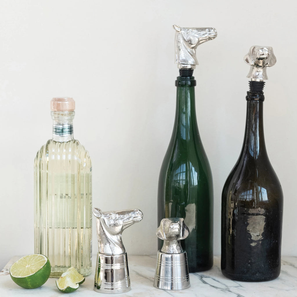 Cast Aluminum Bottle Stopper