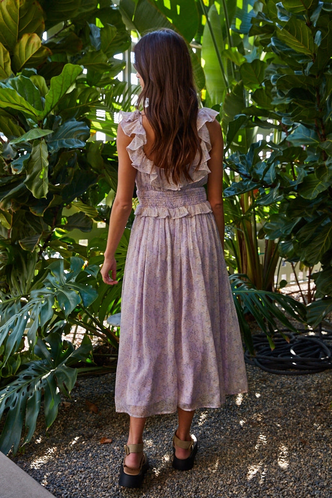 dress floral chiffon polyester Poppy Print line silhouette Sweetheart neckline Built Chiffon Maxi Dress with Floral